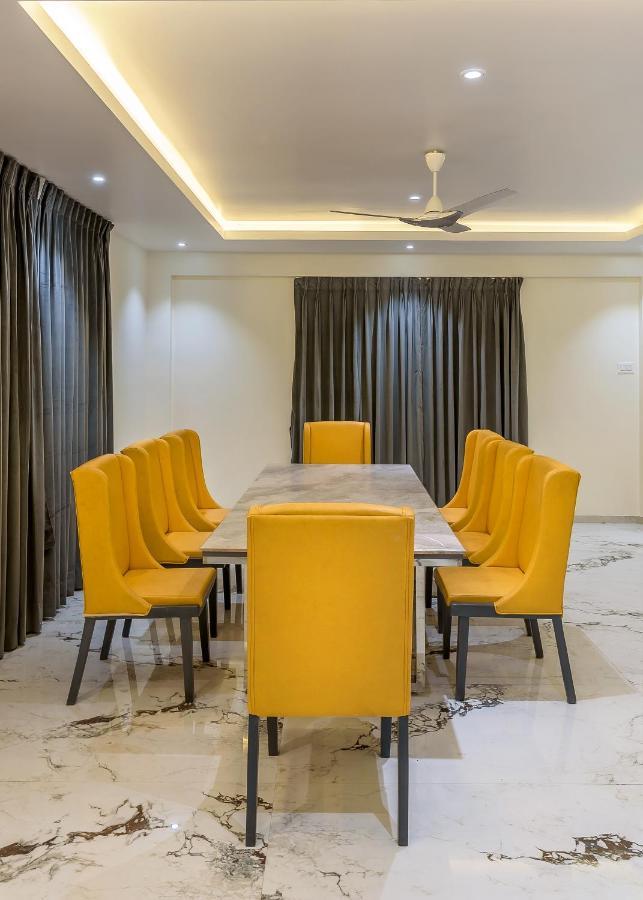 Saffronstays Palm Paradise, Kalyan Khadavli - Swimming Pool With Water Slides, Gazebo And Indoor Games Padghe Extérieur photo